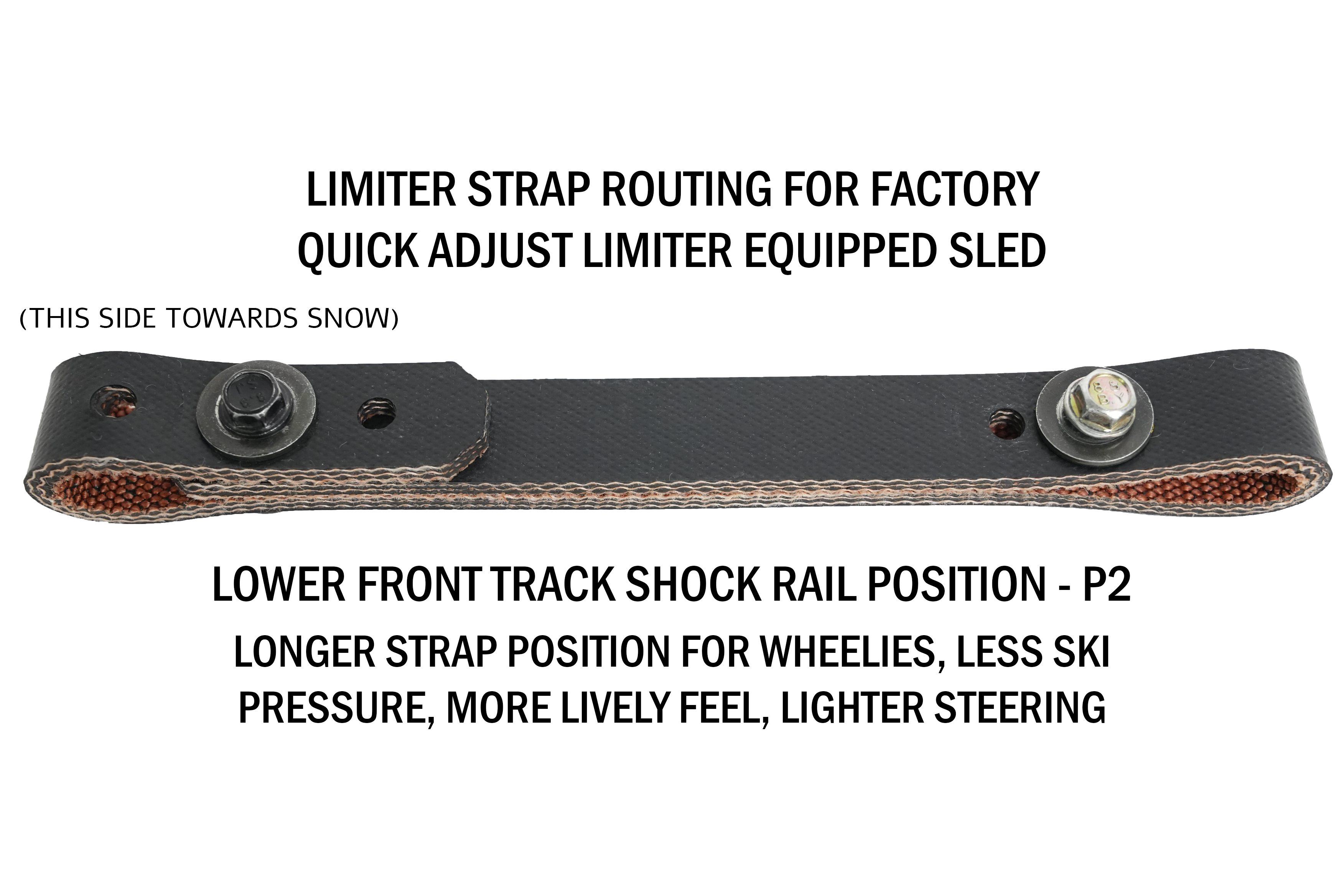 Adapt for BRP Limiter Strap - For Factory externally adjustable limiter strap