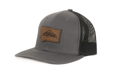 IceAge Trucker Hat - Leather MT Patch
