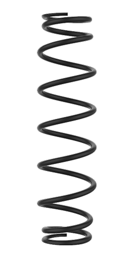 FOX coil spring for FOX Polaris REAR track shocks - 220 lb spring ...